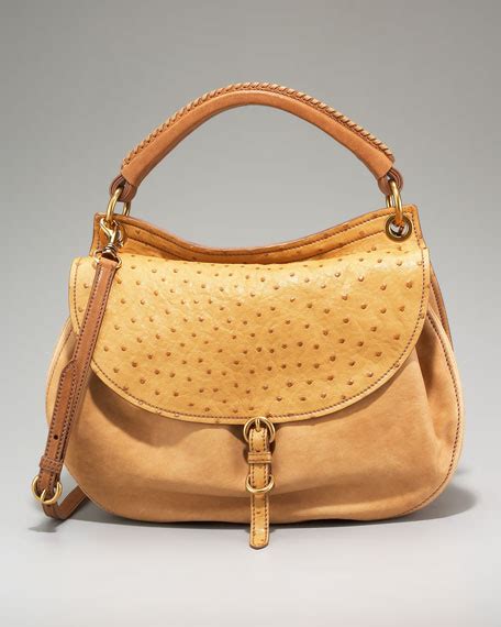 miu miu aviator hobo|Miu Miu Ostrich Aviator Hobo .